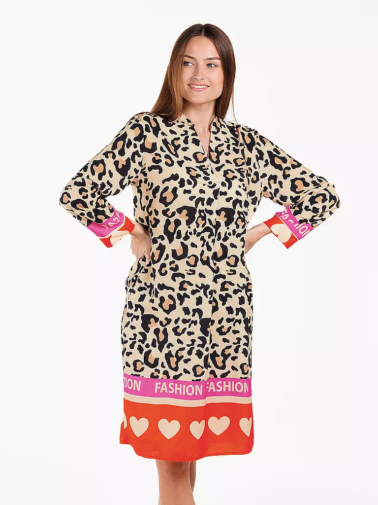 KEY LARGO Midikleid SAVANNA beige