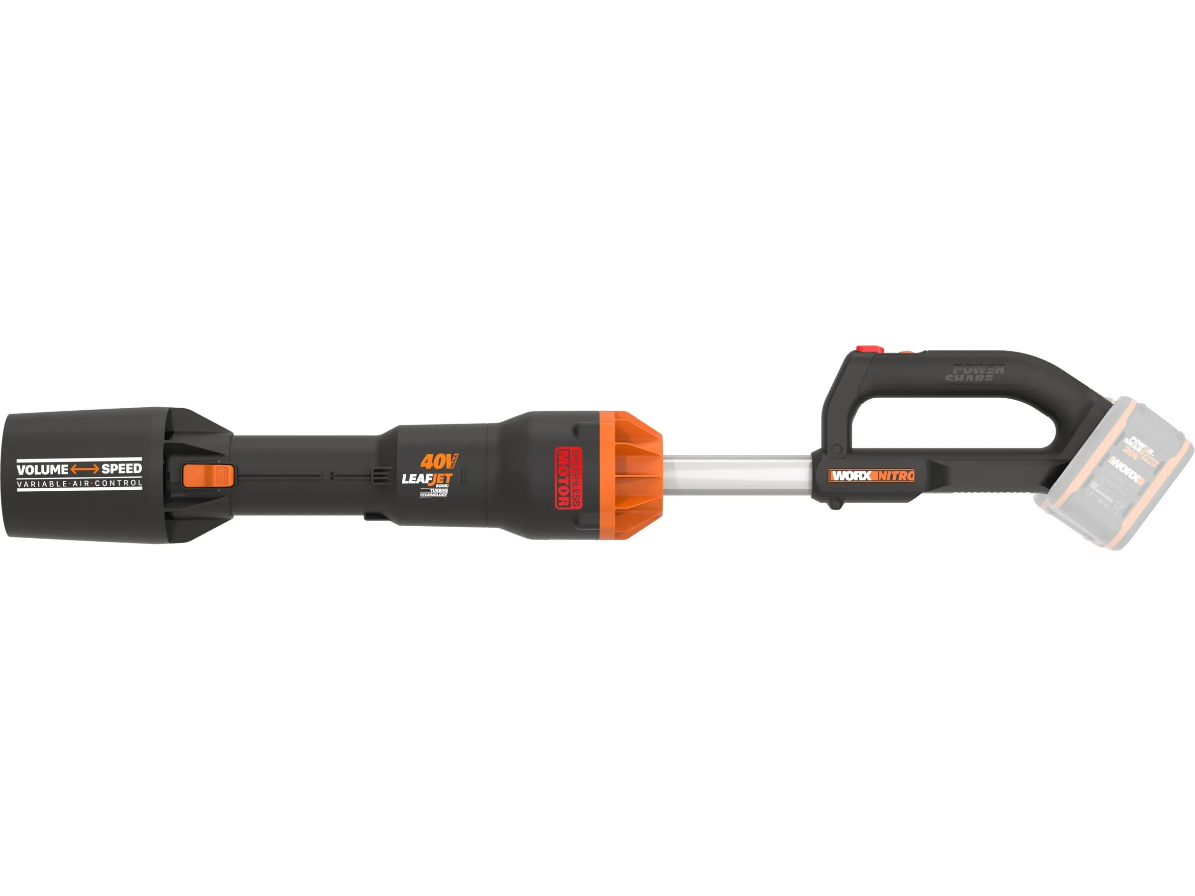 Worx Akku-Laubbläser WG585E.9 40 V Solo