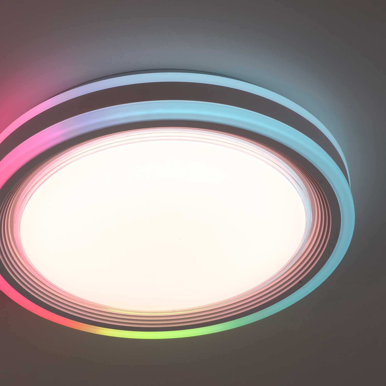LED-Deckenleuchte - Rainbow-Rand - 40 cm