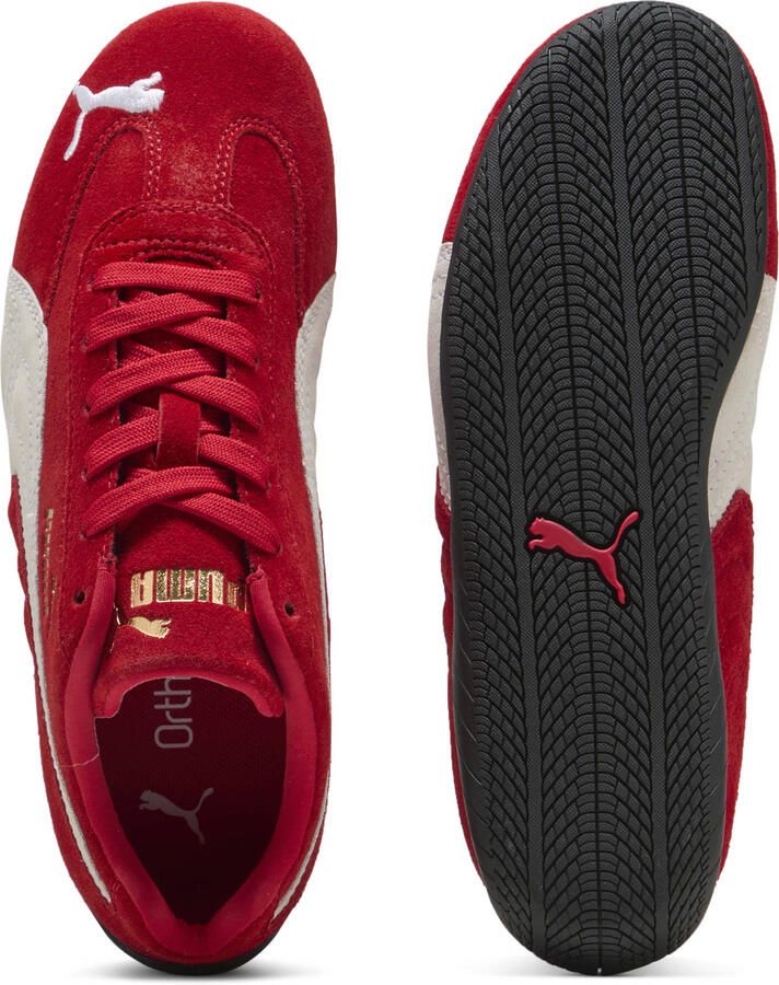 Puma Speedcat Kindersneakers Rood Suède