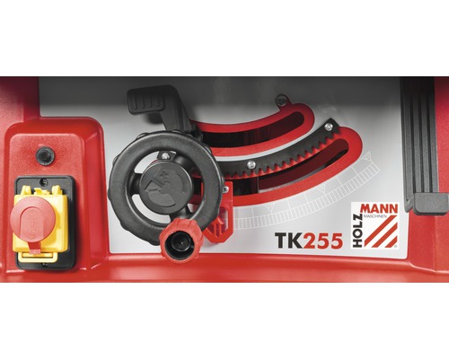 Holzmann TK255 tafelzaag inclusief onderstel en zaagblad