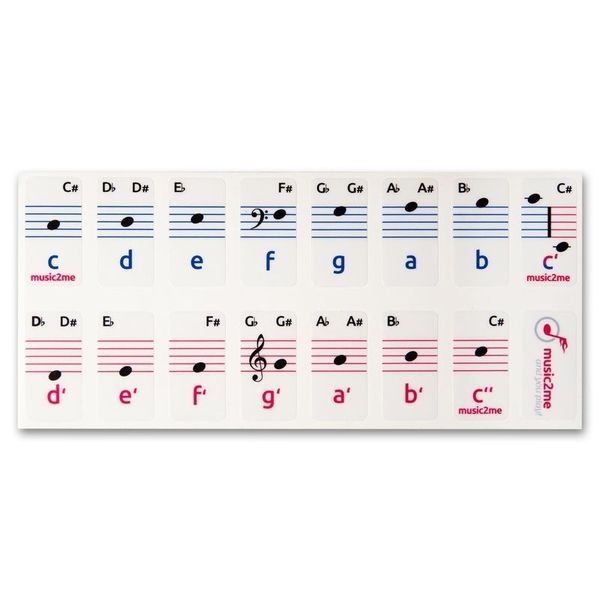 music2me Piano Sticker