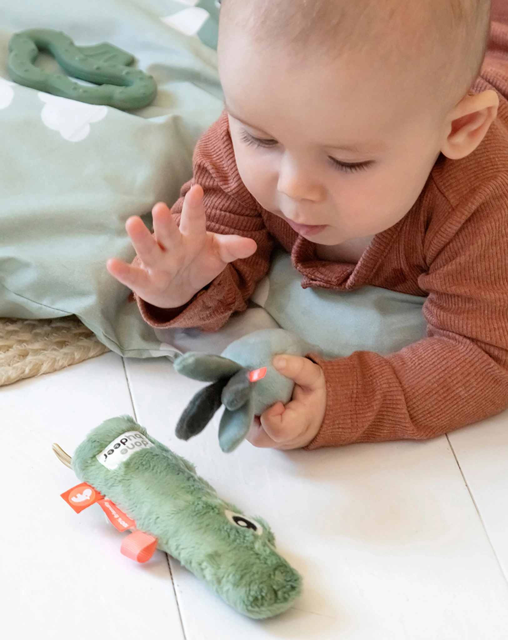 Sensorik-Spielset CROCO 3-teilig in rosa