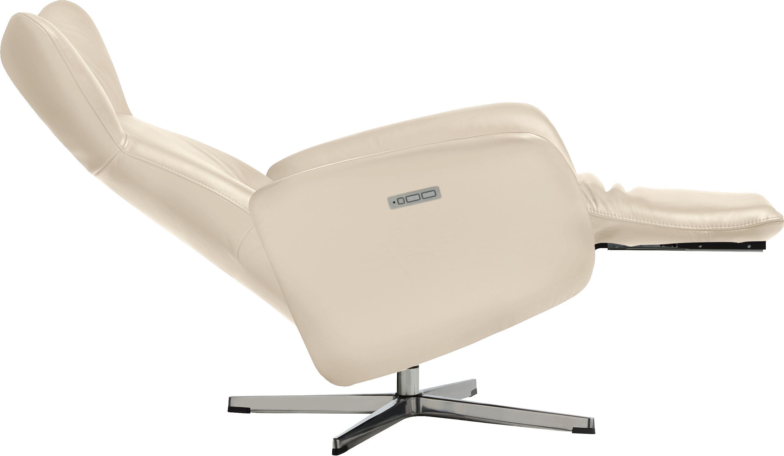 ASCAN Relaxsessel - Weiss / B: 76.0 cm x T: 78.0 cm x H: 114.0 cm