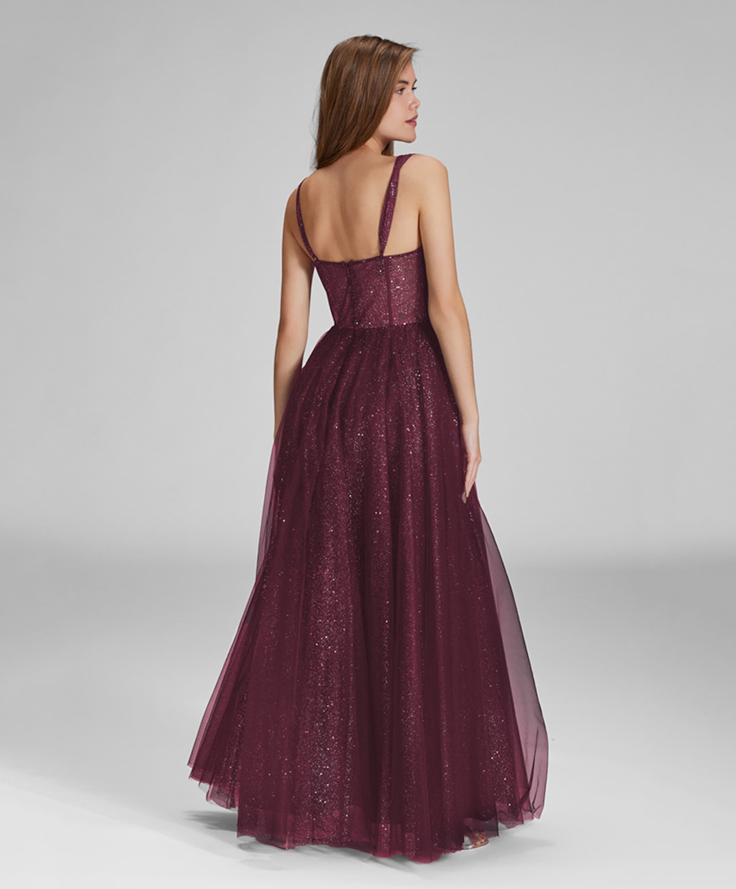 Heykyla Dames jurk bordeaux