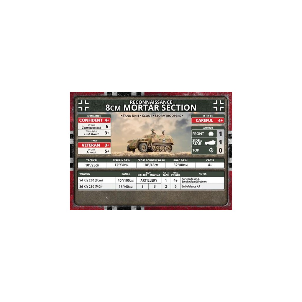 Flames of War - SdKfz 250 Scout Troup