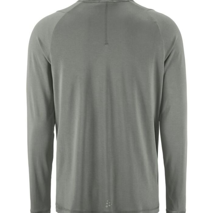 Craft Herre Trøjer Collective Bi-Blend LS Tee Grå
