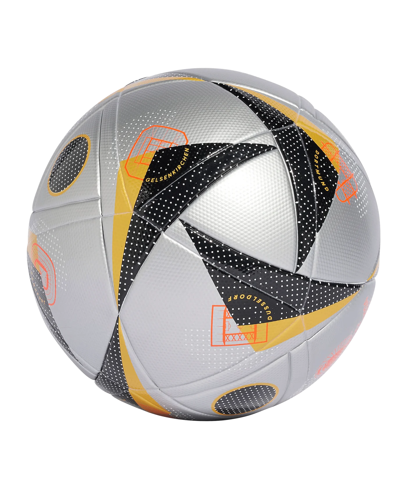 adidas League Euro24 Final Trainingsball Silber