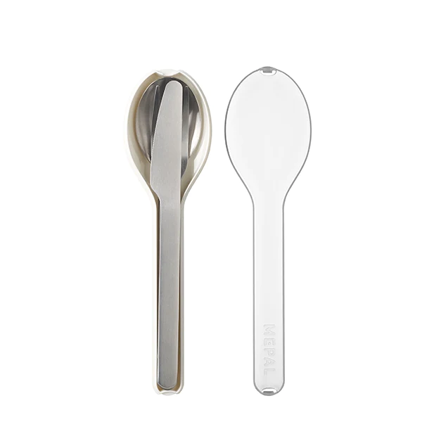 Set de 3 couverts Ellipse blanc Mepal