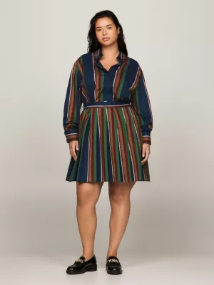Vestido camisa listrado Tommy x Pendleton Curve New York