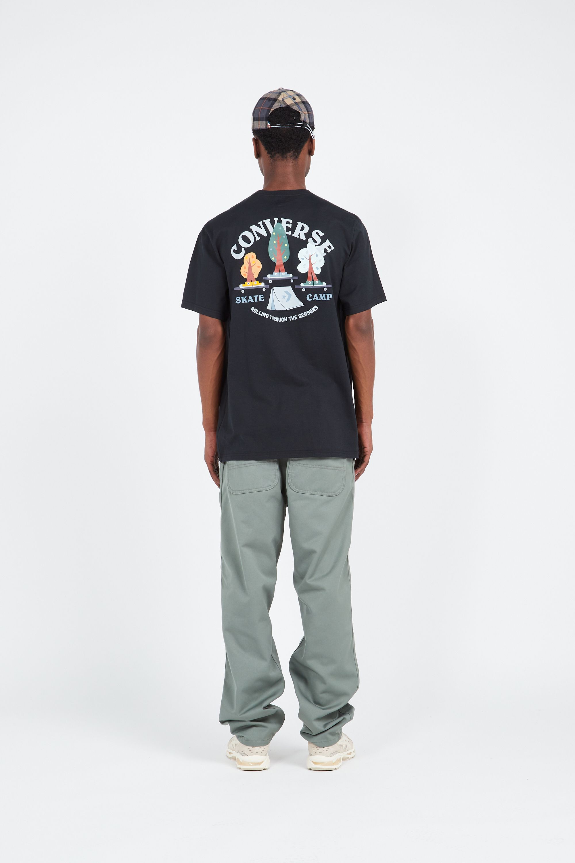 CONVERSE T-shirt  ALL STAR Noir