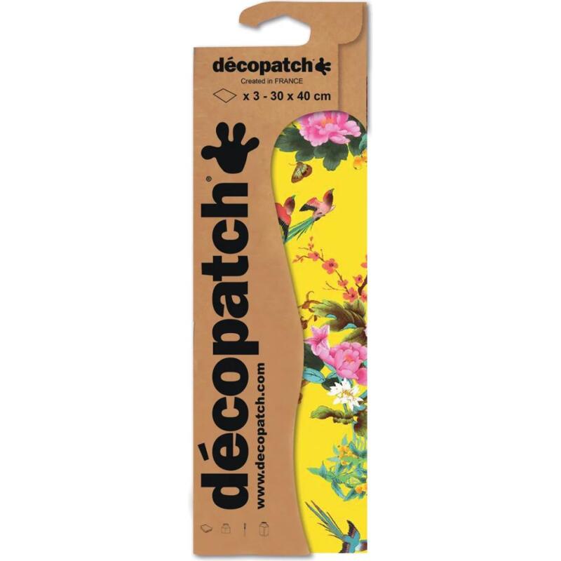 Pochette 3 Feuilles Identiques Ref 750 - Jaune