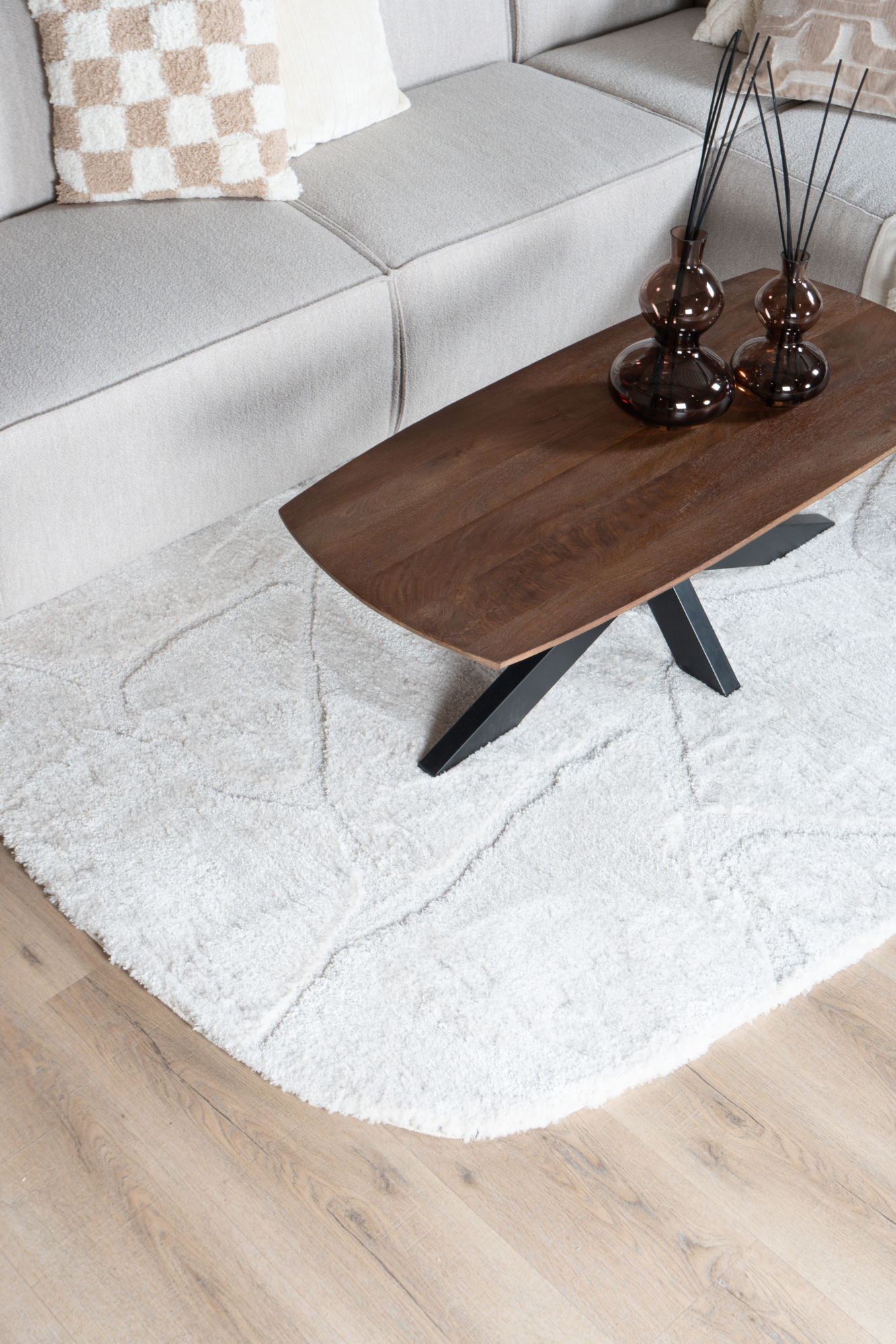 Salontafel Felix -  Espresso Mangohout 120 cm