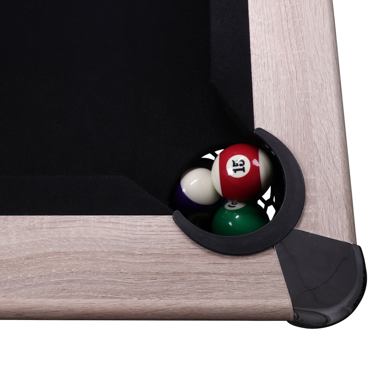 Blackwood Biljardbord, Grunnleggende 6  Svart