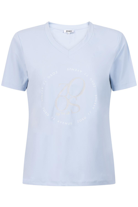 Zoso grijze dames t-shirt
