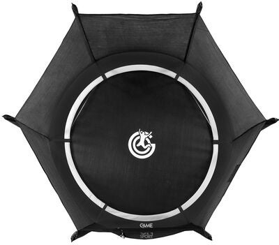 Game On Sport Trampoline Jumpline inkl. Sikkerhetsnett 244 cm, Svart