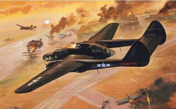 Airfix - Northrop P-61 Black Widow Fly Byggesæt - 1:72 - A04006V