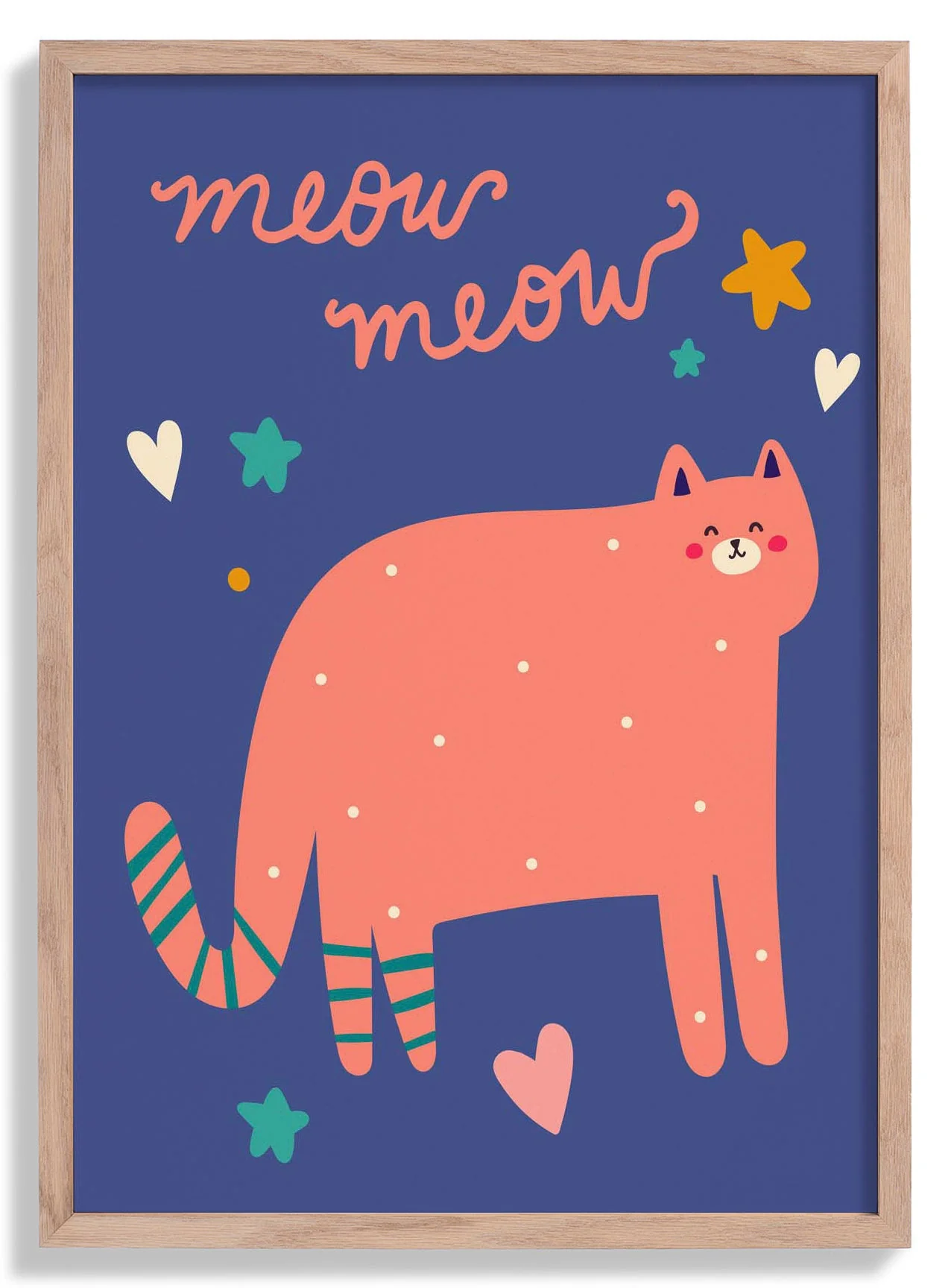 Glückliche Katze