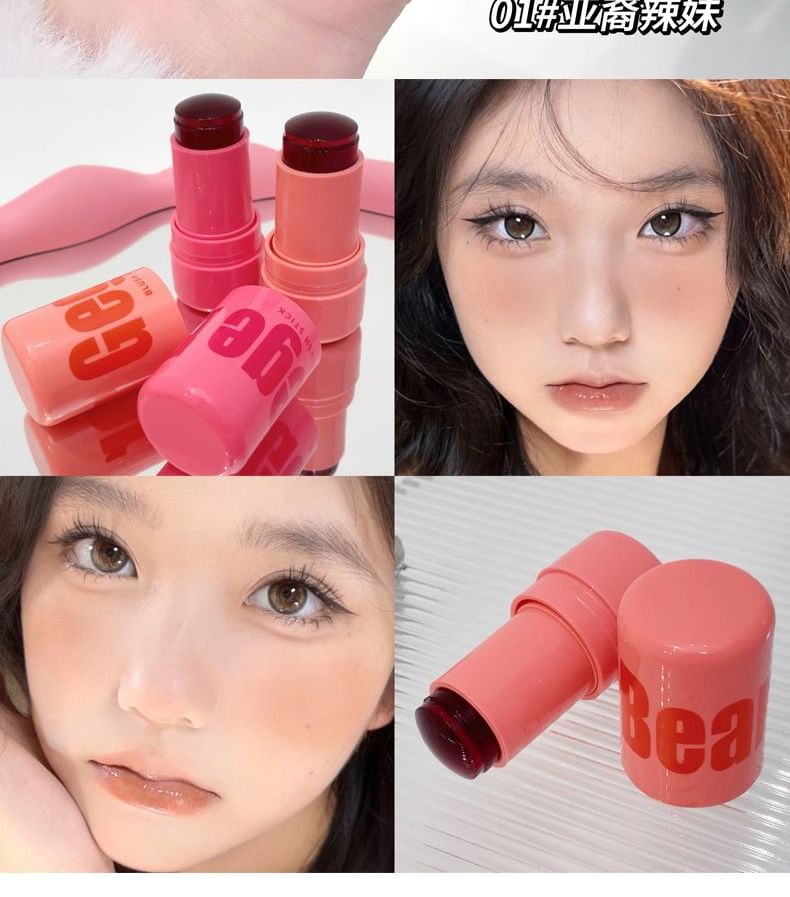 Gege Bear - 2 in 1 Cheek Blush Stick - 4 kleuren