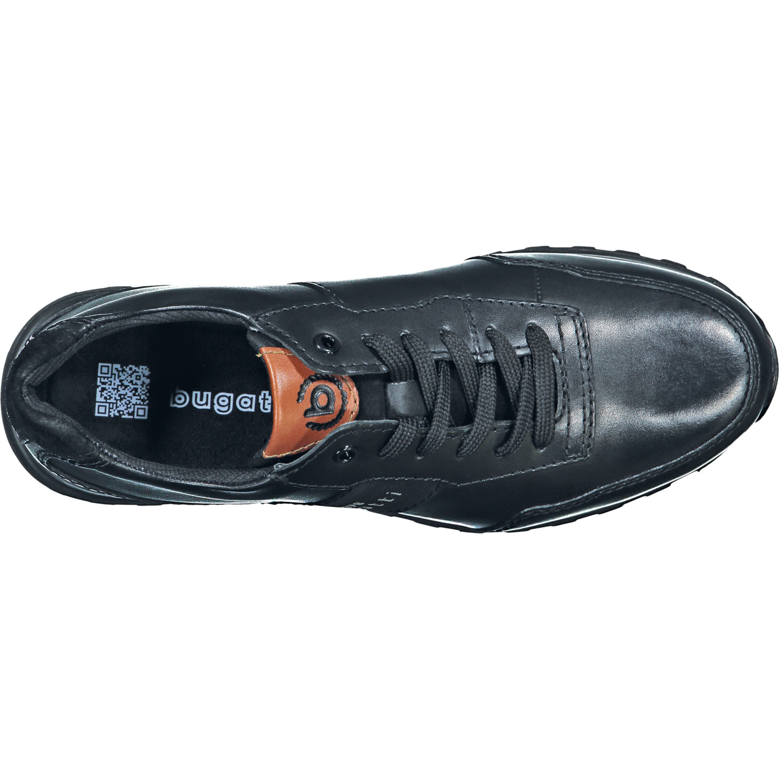 Bugatti Herren-Sneaker Cirino schwarz, 44