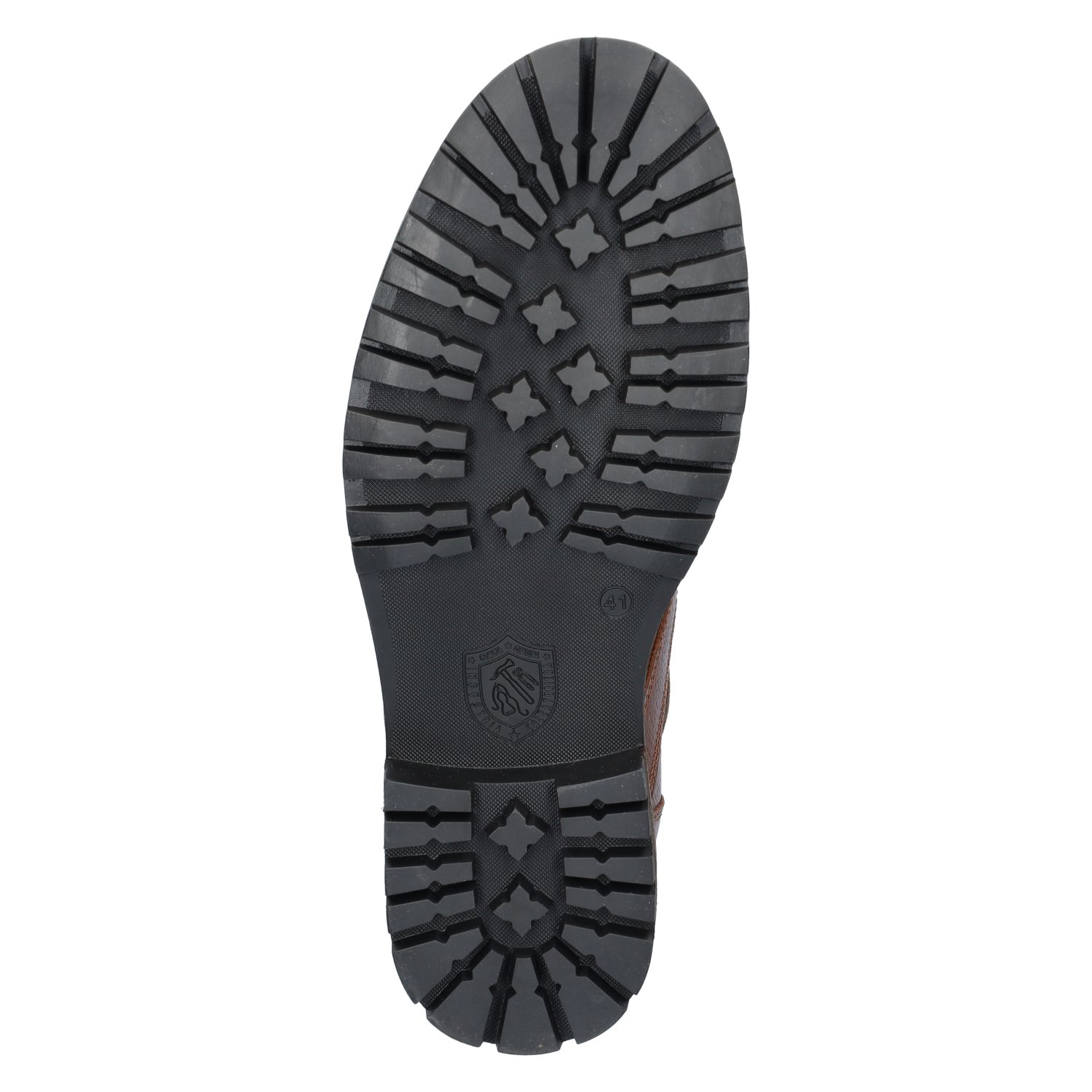 heren veterboot Nelson Cognac