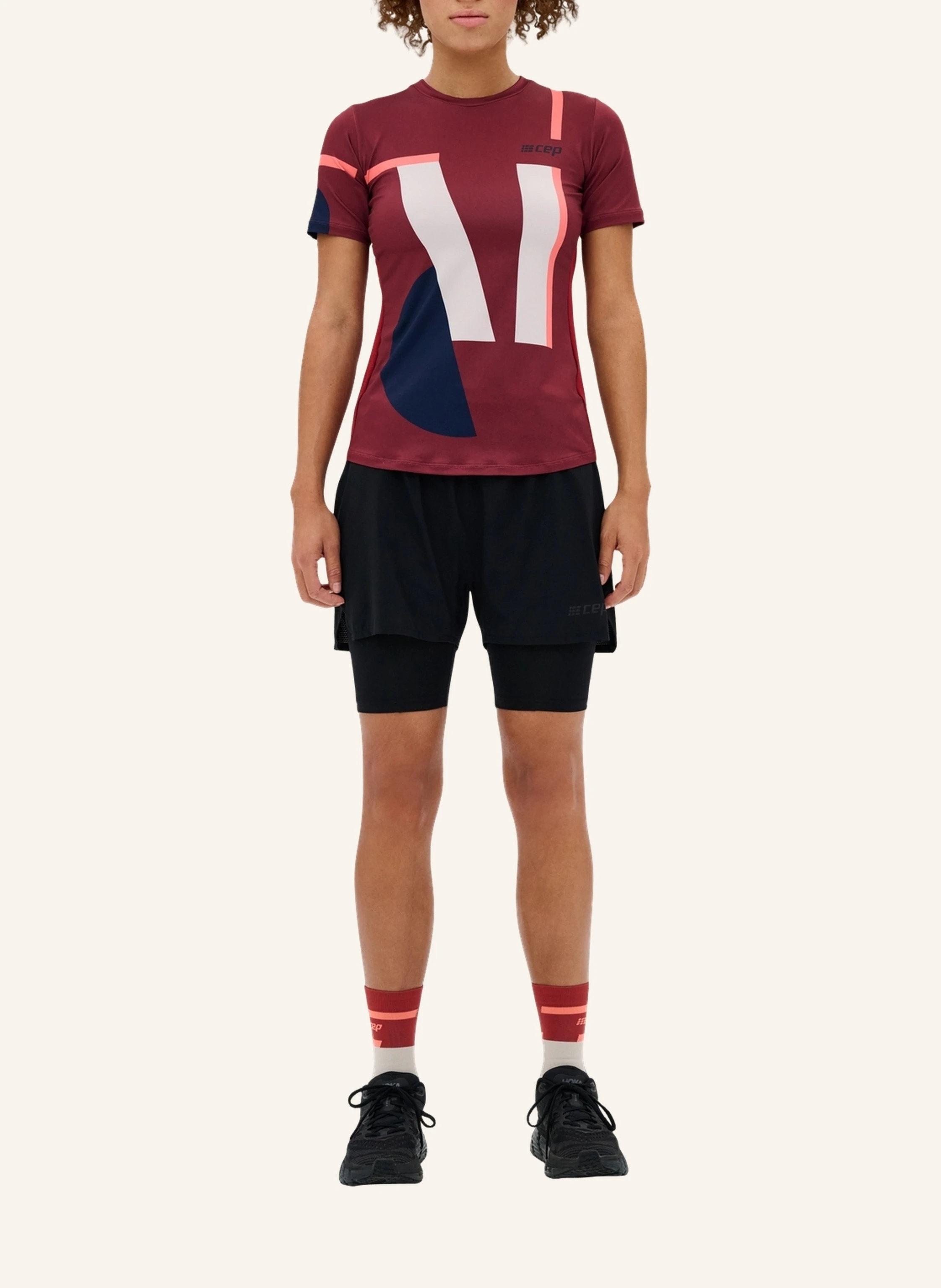 cep 2-in-1 Laufshorts THE RUN mit Kompression