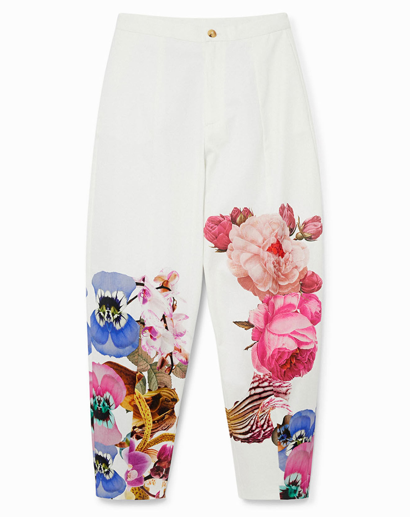 Desigual Pantalon Amelie blanc
