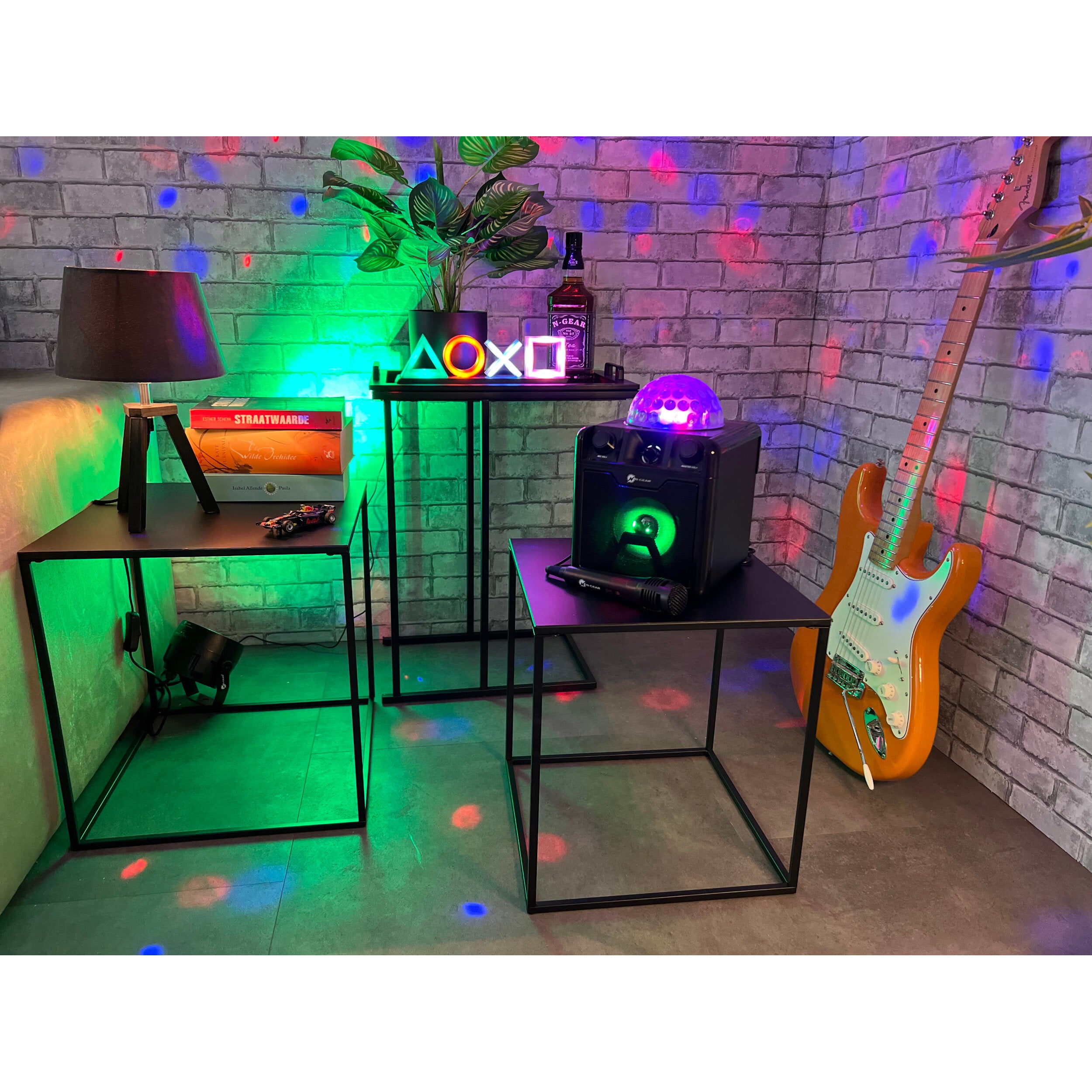 N-Gear Disco Block 410 mobiele Disco/Karaoke speaker