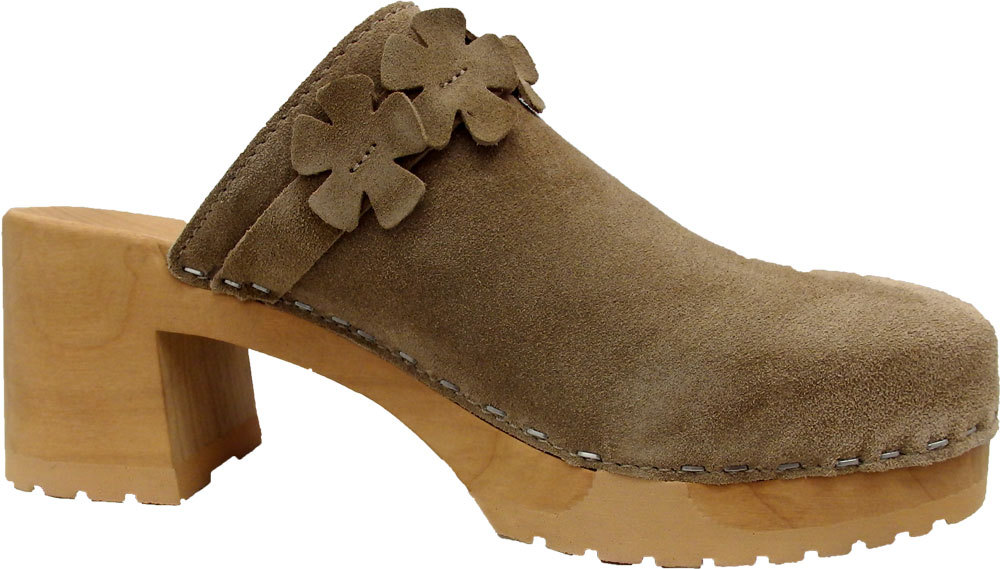 Softclox Clog HERMINE Kaschmir taupe natur