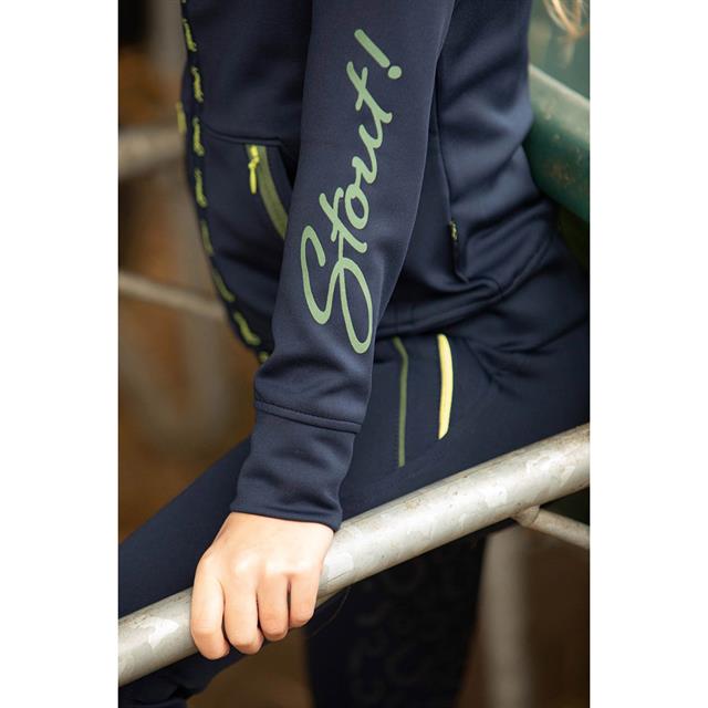 Vest Harry's Horse STOUT! Lime Kids Donkerblauw
