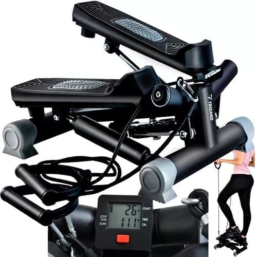 Stepper med motstandsbånd | Fitness Step maskin Trappemaskin