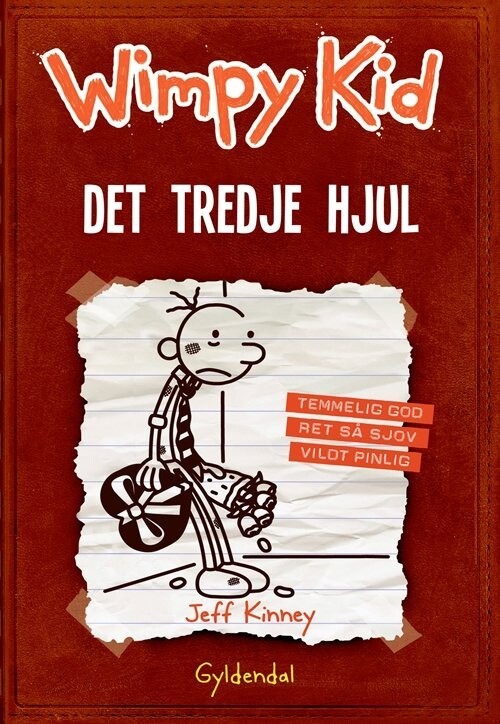 Wimpy Kid 7 - Det Tredje Hjul - Jeff Kinney - Bog