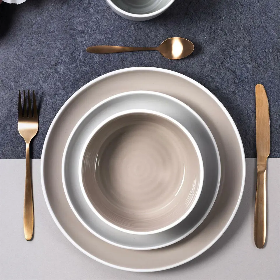 Home Deco Factory Bestekset - 16 delig - goud - RVS - 4 personen