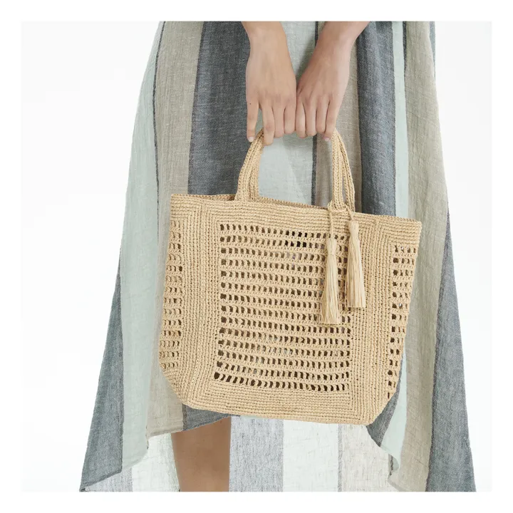 Maison NH Paris Cabas Annabelle Vertical | Naturel