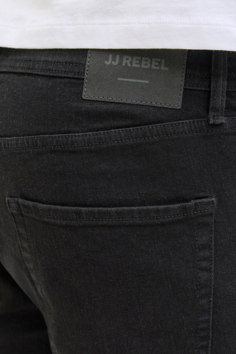 JJ Rebel zwarte heren korte broek