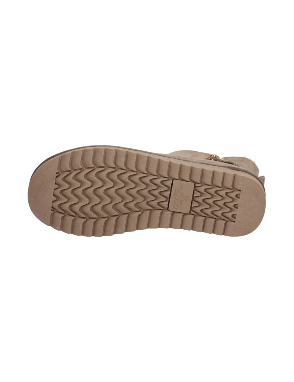 Veloursleder Boot