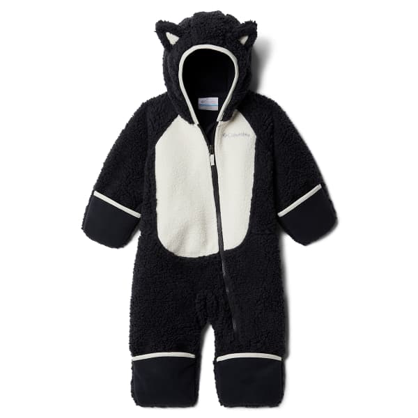 Combinaison de ski COLUMBIA FOXY BABY SHERPA BUNTING BLACK, CHALK