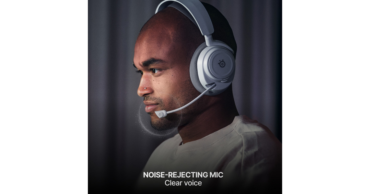 SteelSeriesArctis Nova 7P Wireless Gen 2 over-ear gaming headset  (Magenta, PlayStation 4, PlayStation 5, 2.4 GHz / Bluetooth)