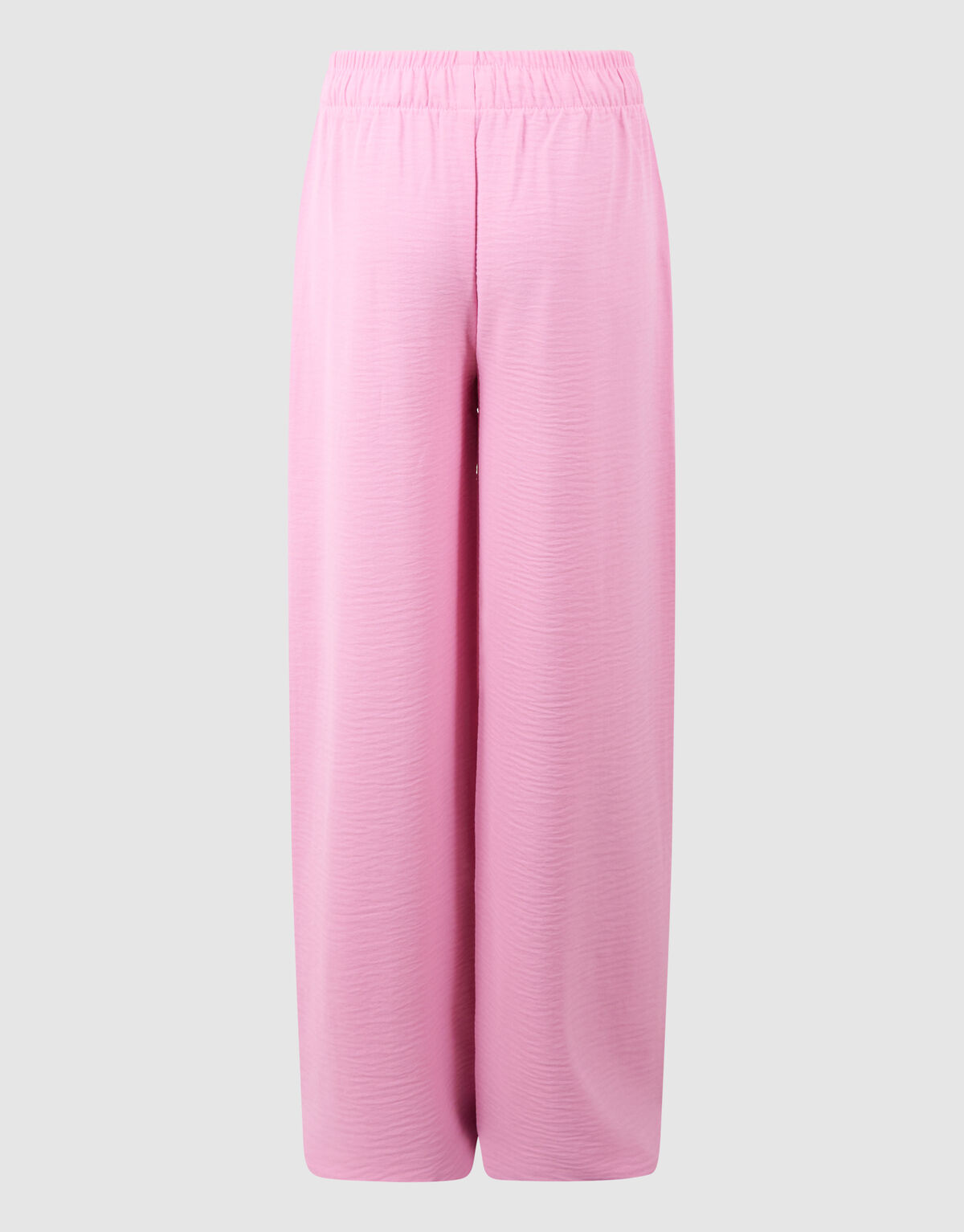 Piping Wide Leg Fit Broek Lichtroze