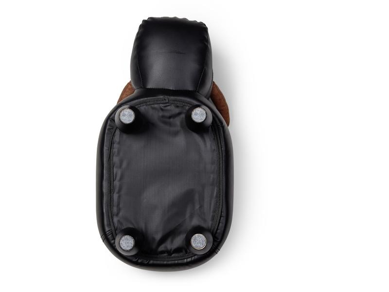 zoosy Kinderhocker Kuh Nero Schwarz Taburett in Kuhform