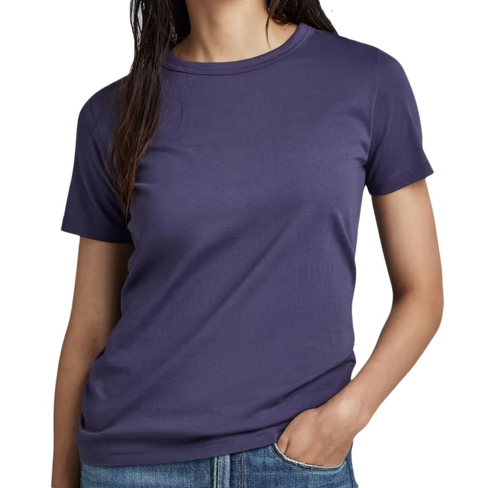 T-shirt Violet Femme G-Star Raw Nysid