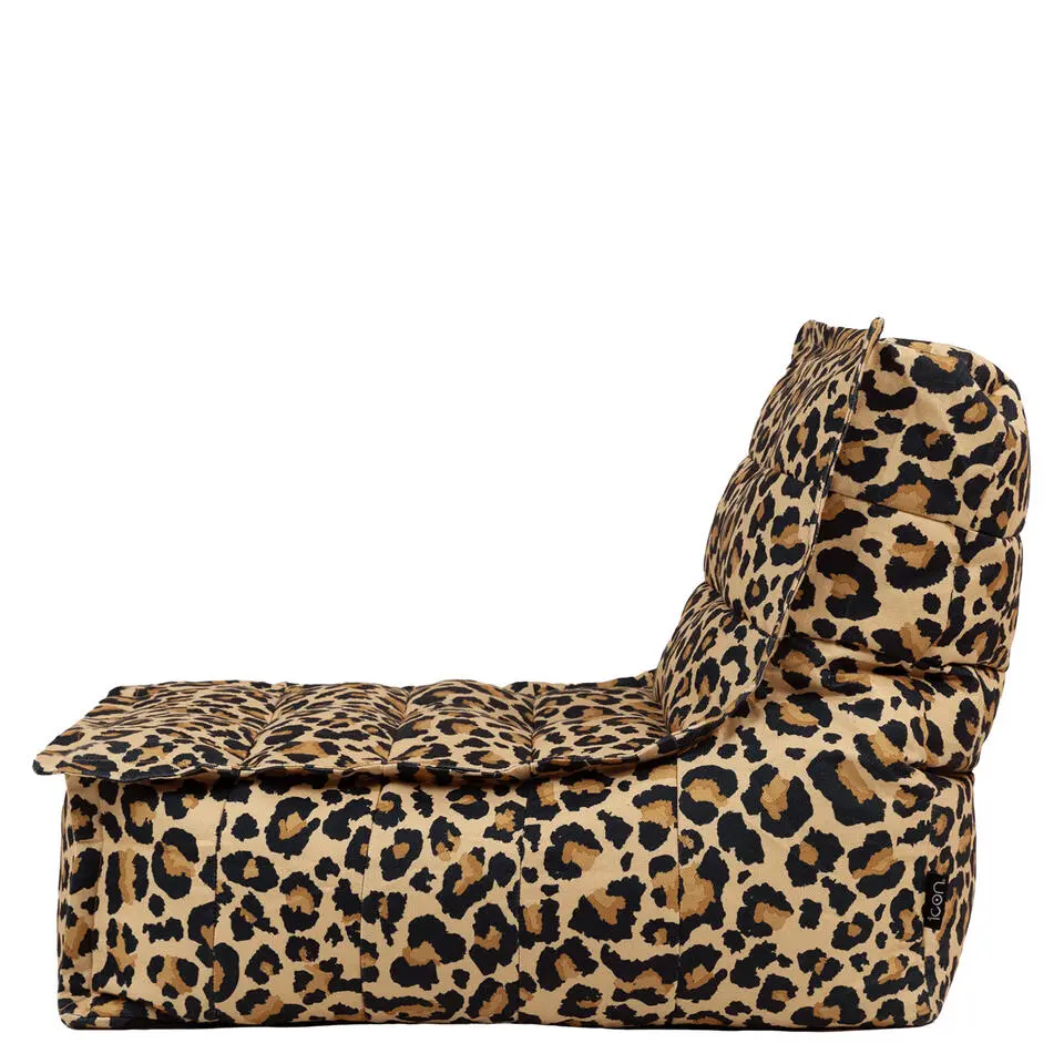 icon - Dolce Lounge Zitzak - Ligstoel - Binnen - Buiten - Luipaard
