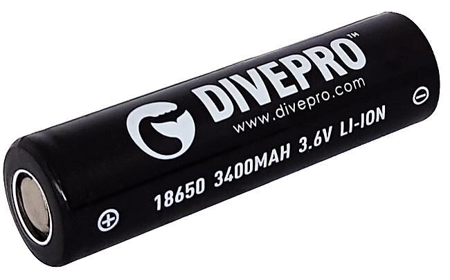 DIVEPRO - BATTERIE STANDARD HAUTE PERFORMANCE 18650