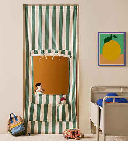 Kids Concept Kiosk-D?r - Stripe Green