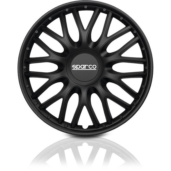 Sparco Tampões de Roda Roma 16'' Corsa Preto