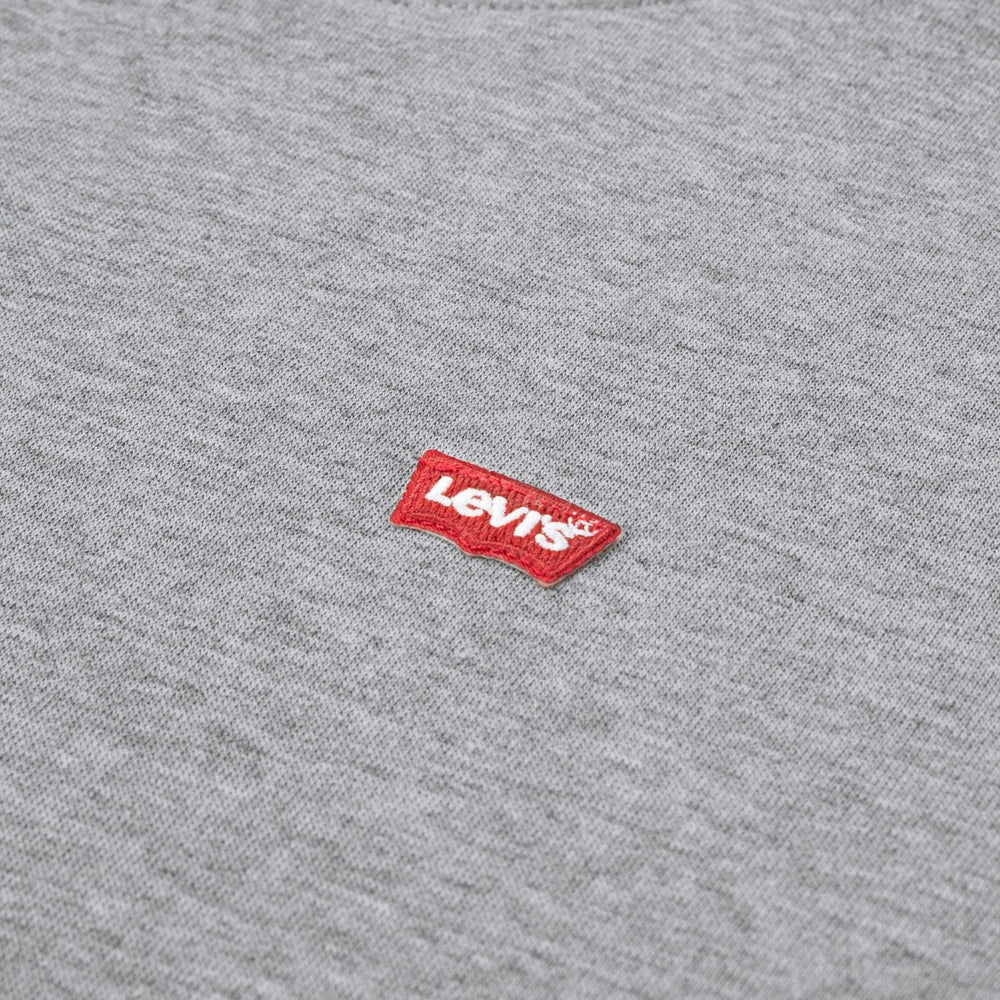 Køb Levi's Grey Heather Mini Logo Crewneck Sweatshirt