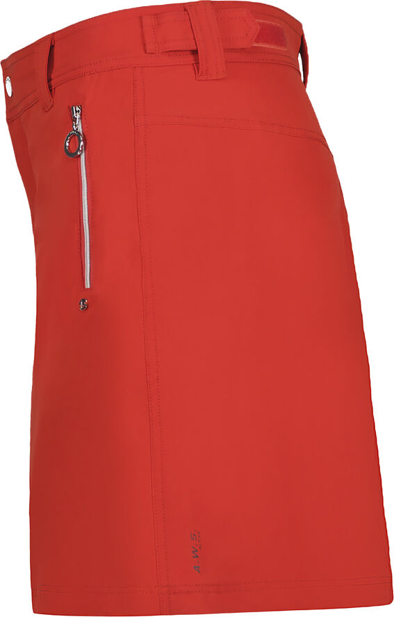 Luhta Water-repellent skirt with inner shorts Coral-red