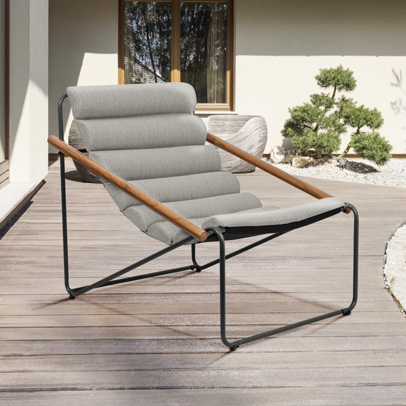 Fauteuil rembourré 'Maceo'