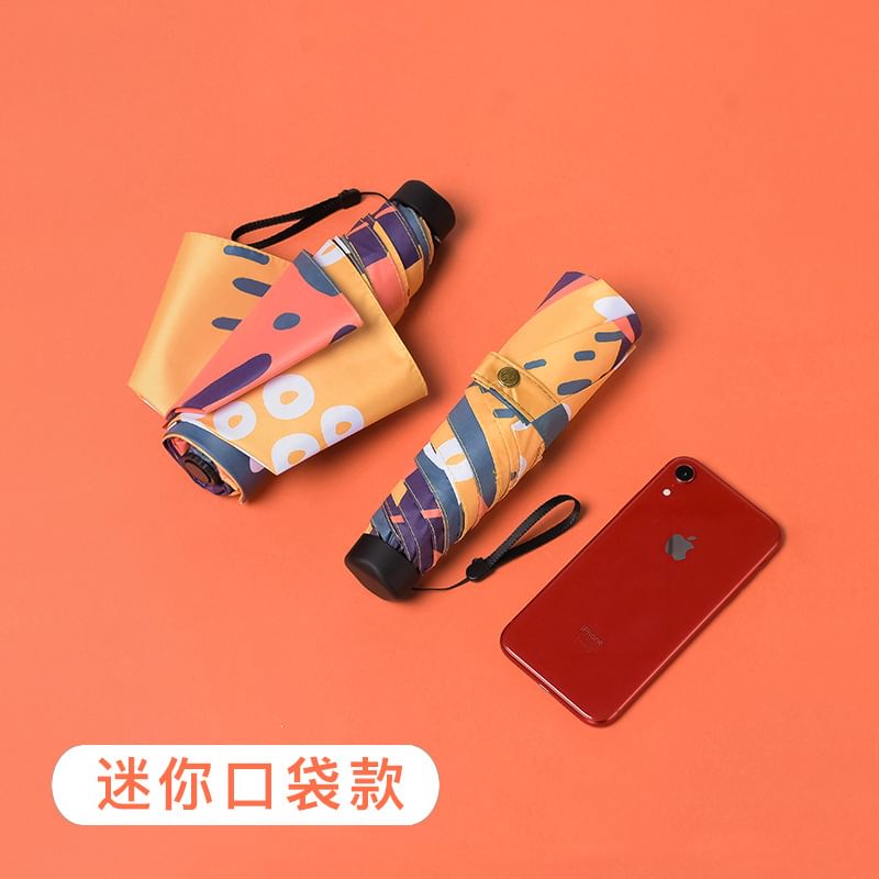 Fenmo - Print Compact Umbrella / Automatische Compact Umbrella (Diverse designs)