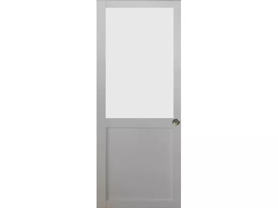 Porte Coulissante Athena Blanc H204 X L83 Et 2 Coquilles Gd Menuiseries